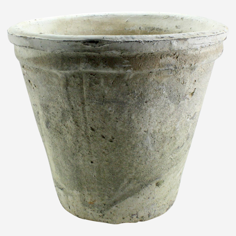 Rustic Whitestone Pot
