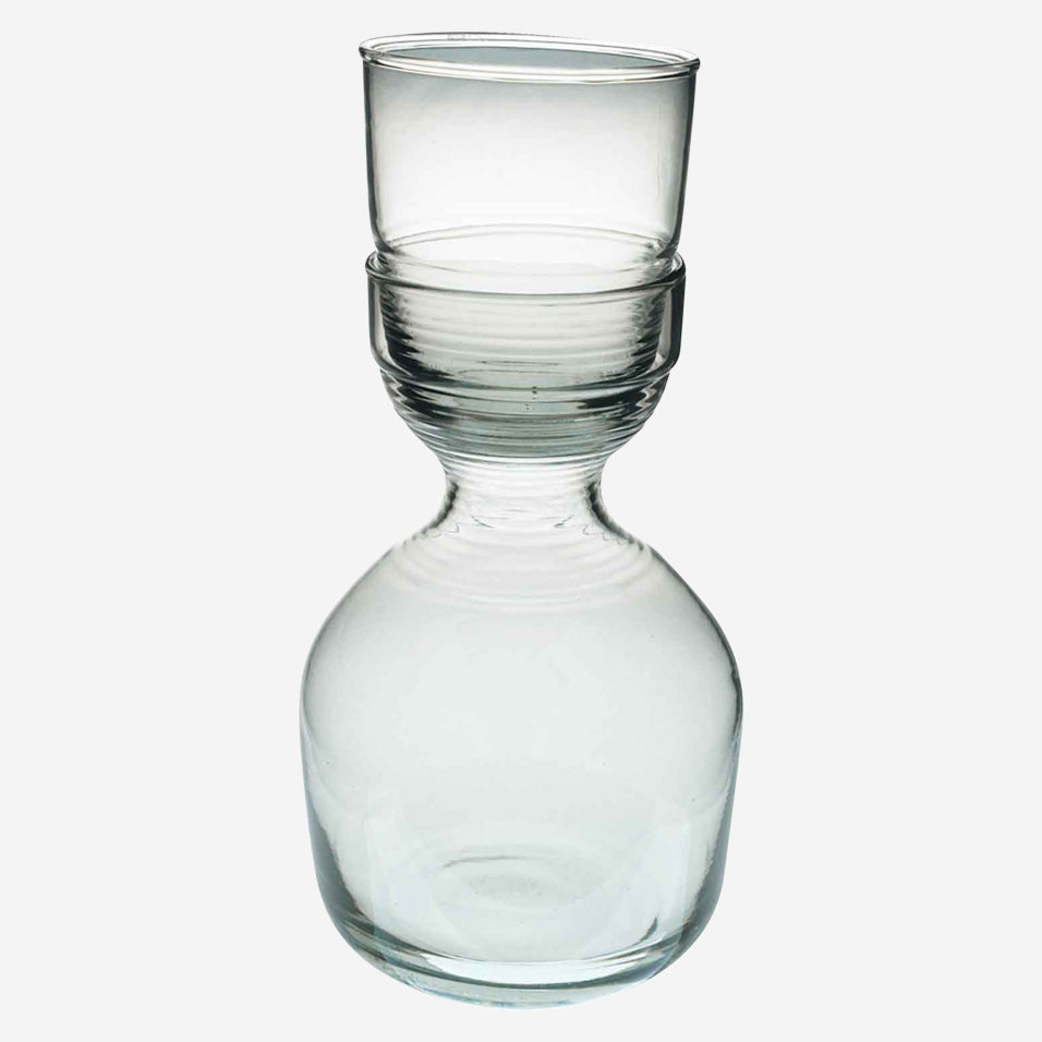 Ripple Carafe and Glass Set Short