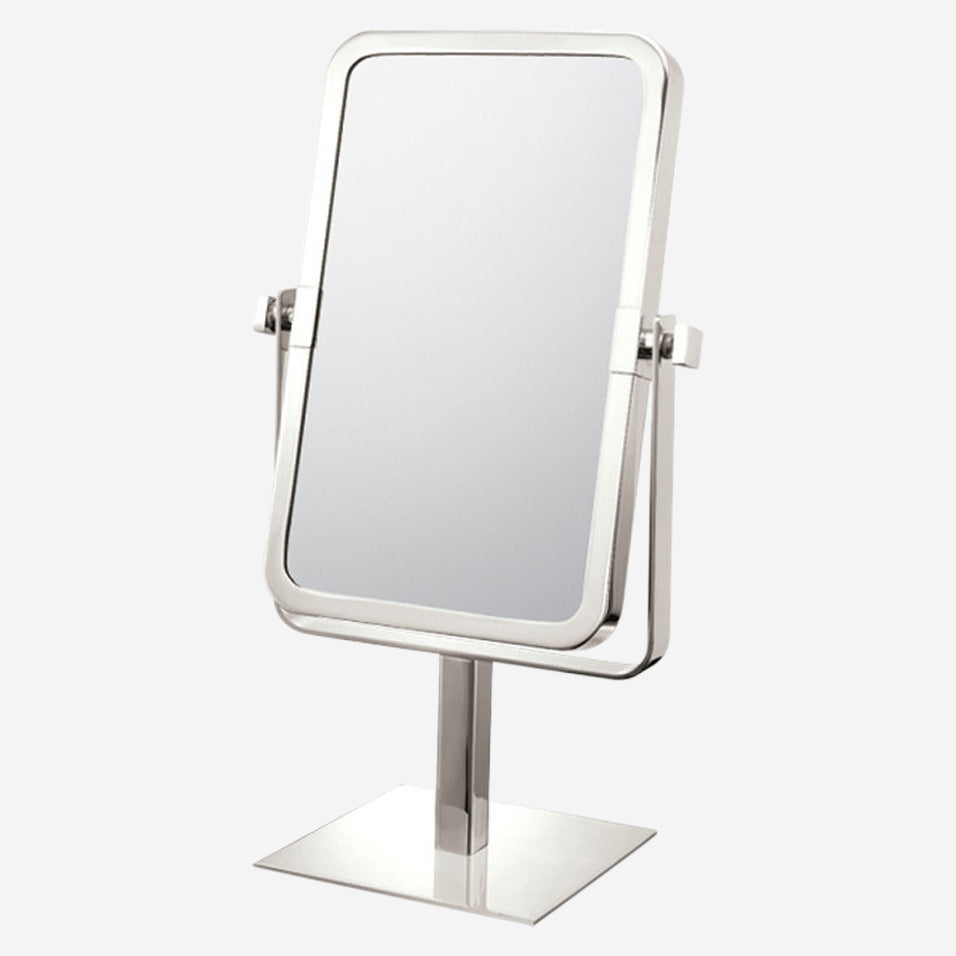Rectangular Free Standing Double-Sided Mirror