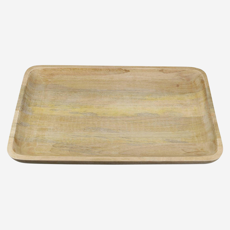 Wood Rectangular Extra Large Tray