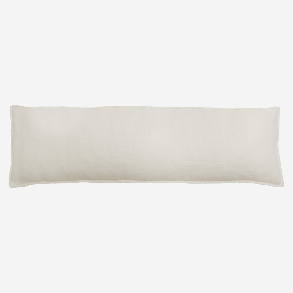 Montauk Body Pillow White