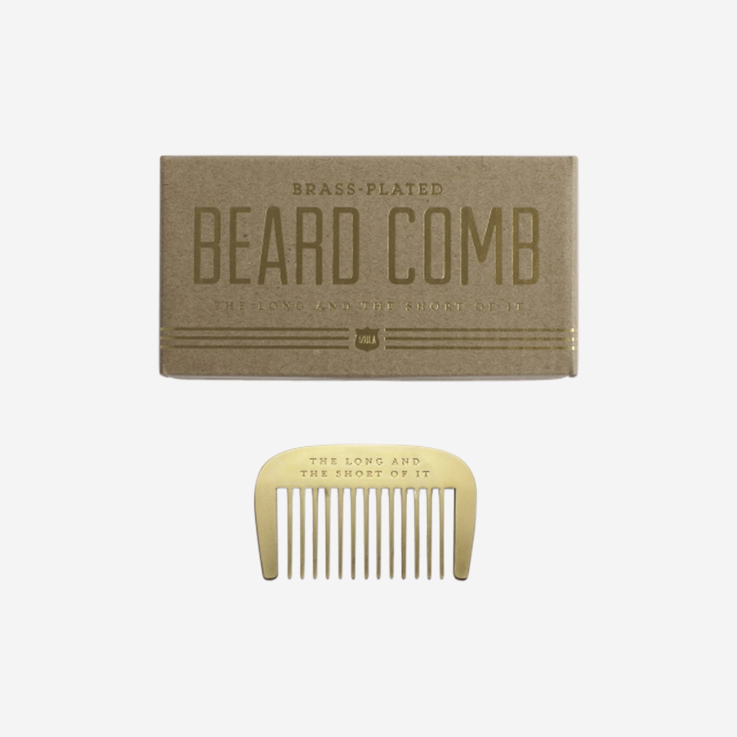 The Long & Short of it Beard Comb